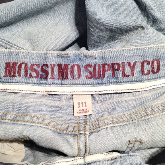 Mossimo Supply Co BootCut Light Blue Jeans Jr Sz 11 - Picture 5 of 6